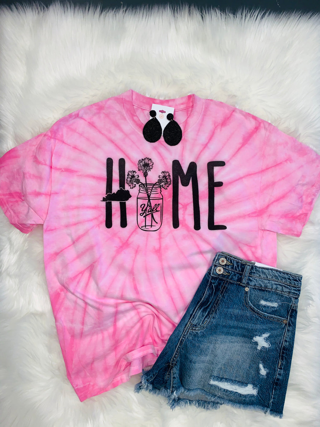 Home Pink Tie Dye