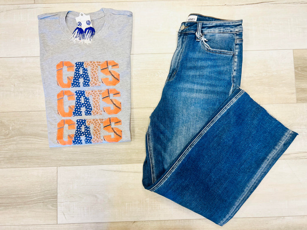 CATS Basketball soft tee